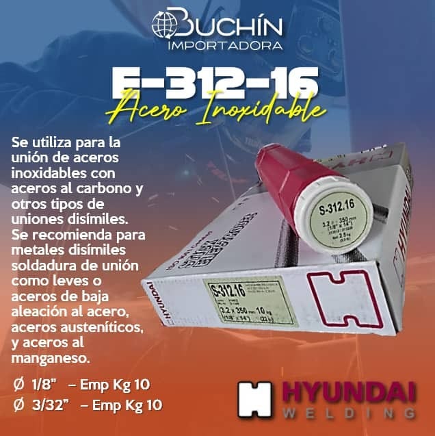 ELÉCTRODO E-312-16 3/32